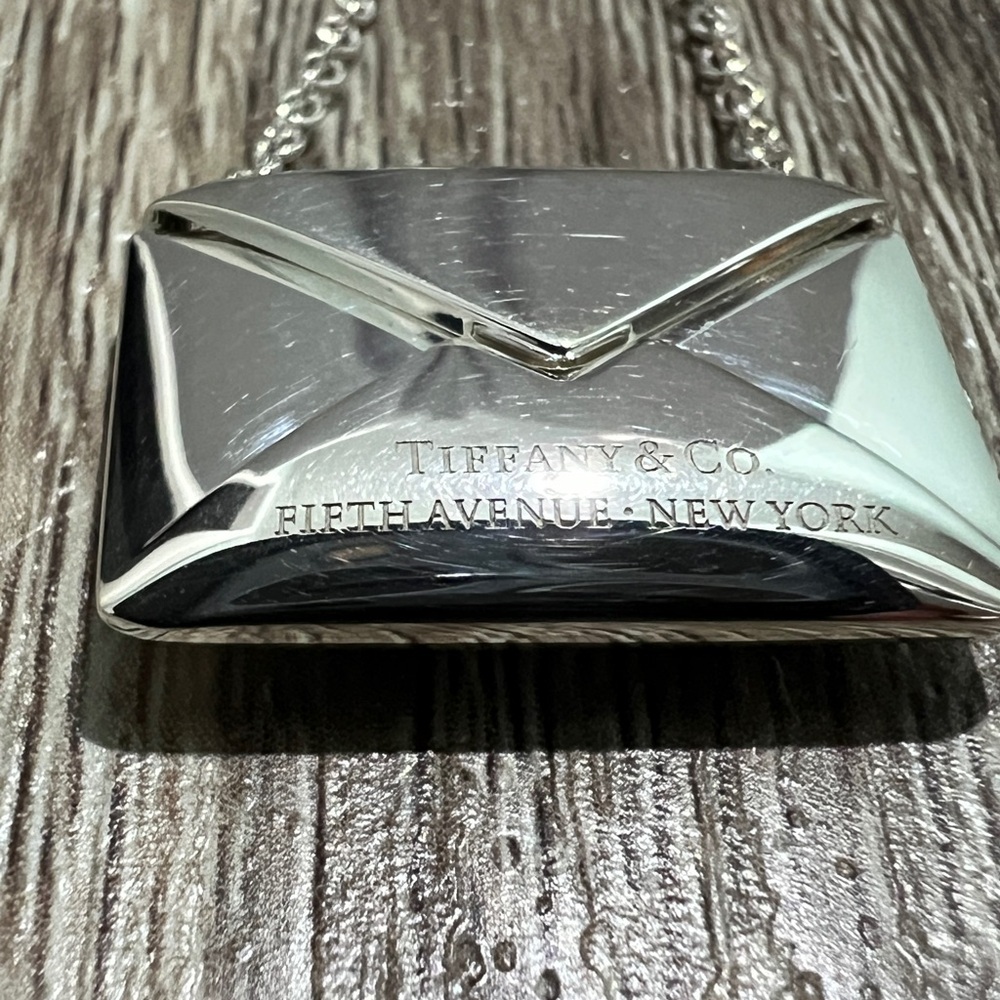 Tiffany‎ & Co. sweet nothings envelope necklace - Picture 5 of 10